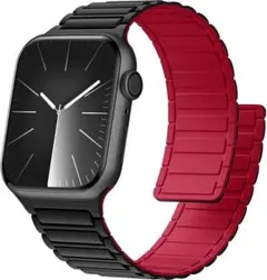 簡単装着⭐️Apple Watchバンド シリコン マグネット41 40 38mm