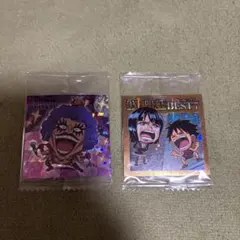 ワンピース ウエハースシール 2枚