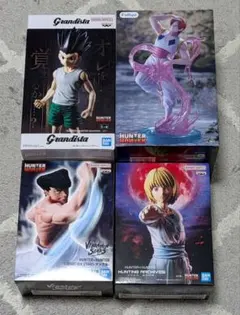 HUNTER×HUNTER フィギュア 4体セット HUNTER×HUNTER フィギュア 4品セット - メルカリ