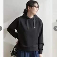 ikka イッカ　GOKU楽 ダンボールニットフードパーカーのサムネイル
