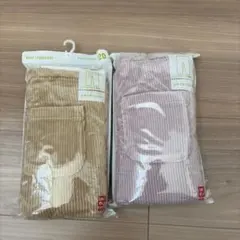 【新品未開封】UNIQLO 120cm レギンス コーデュロイ　２枚セット