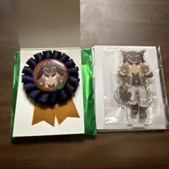 鬼滅の刃ハロウィン2025 コサージュ風バッジ　 アクリルスタンド　悲鳴嶼行冥
