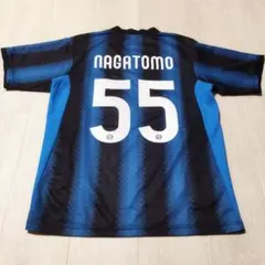 中古：非公式 長友佑都#55 インテル・ミラノ ホーム サイズS相当