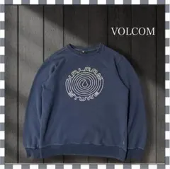 4174/VOLCOMポルコム ブランドプリント スウェット M