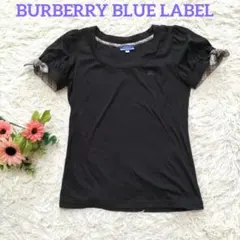 BURBERRY BLUE LABEL Tシャツ ノバチェック リボン ボウタイ - メルカリ