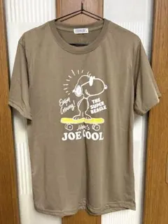 PEANUTS JOE COOL Tシャツ Lサイズ ブラウンのサムネイル