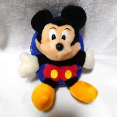美品★ミッキーマウス ぬいぐるみポーチ　エポック