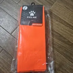 KELME サッカーソックス XL オレンジ×ブラック