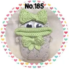 パクパクモンスター　シガレットケース 小物入れ ダブルリボン モンちゃん(G)