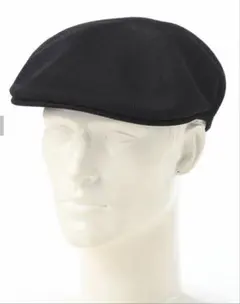 カンゴール　KANGOL 黒 ハンチング帽 大きいサイズ　ビッグサイズ　XXL