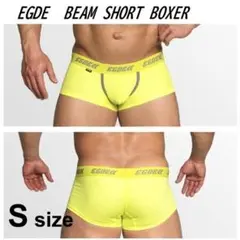 EGDE BEAM SHORT BOXER Yellow Sサイズ