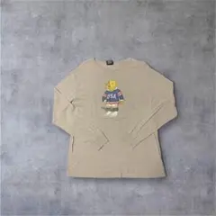 Polo Ralph Lauren ポロベア USA ホッケー 長袖Tシャツ M