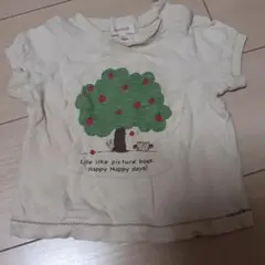 Tシャツ　りんご　おまけ　gap　レギンス付き