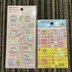 seriaクレヨンしんちゃん　ふわふわシール　タイルシール