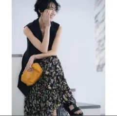 【アルページュストーリー 】花柄プリントスカート