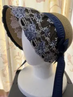 シュエットハンドメイド サントアンノワール祈りのボンネット ボンネット 帽子 シュエットハンドメイド サントアンノワール祈りのボンネット