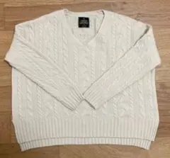 アーバンリサーチ ドアーズ ハミルトンウール　アランニット