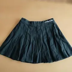 AnapGiRL 黒 プリーツスカート　M