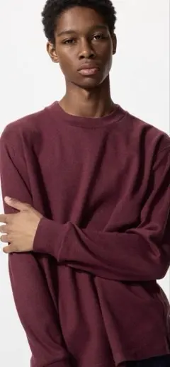 クルーネック ニット