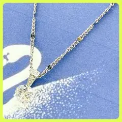 ✨美品✨スワロフスキー SWAROVSKI クリスタル シルバー ネックレス