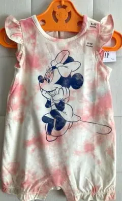 新品 GAP×Disney ミッキー ロンパース70 ギャップ お買い得