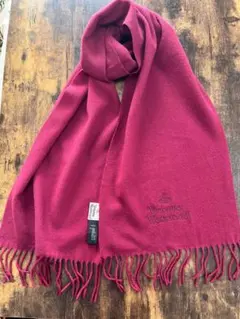 希少✨ Vivienne Westwood ドクロ オーブ マフラー ボルドー Vivienne Westwood（ヴィヴィアンウエストウッド） マフラー Vivienne