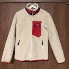 希少 パタゴニア レトロX ナチュラルレッド