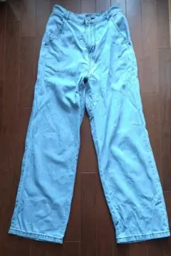 ジーユー　TEEN　デニム　パンツ　ライトブルー　Mサイズ