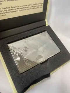 非売品/希少】シンガポール航空 限定シルバーインゴット「世界の七