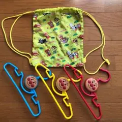 アンパンマン　リュック&ハンガー3本