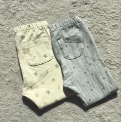 ユニクロレギンス 90センチ2点セット