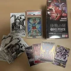 【早い物勝ち！】ワンピースカード PSA10 ルフィ 決戦の刻 boxセット