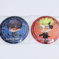ヴァッシュ ニコラス ナイヴズ 缶バッジ 全種類 まるくじ トライガン 