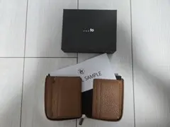 【makuakeで購入】　…to Clethis　2つ折り財布　キャラメルのサムネイル