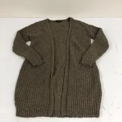 rienda リエンダ　ニットカーディガン　ロングニットカーディガン