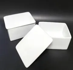 お重 三段重箱 スクエア型 ポーセラーツ用 白磁 お重 三段重箱 スクエア型 ポーセラーツ用 白磁 - メルカリ