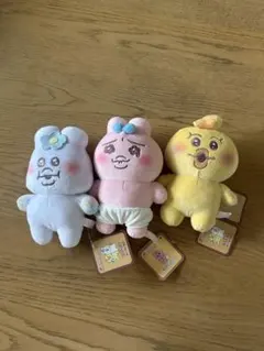 おてのりましゅもっちぬいぐるみセット 3体