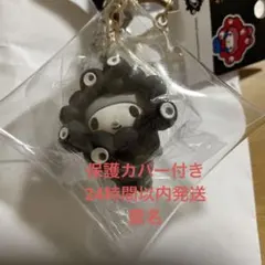 大阪万博限定 黒ミャクミャク×サンリオ【マイメロディー保護カバー付き