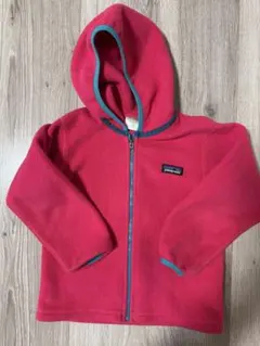 patagonia パタゴニアキッズフリースジャケット 4T ピンクシンシラ