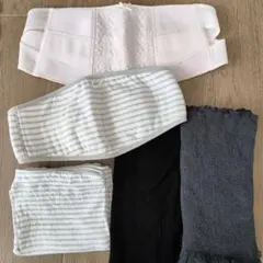 マタニティサポートベルト　妊婦帯　腹巻　セット