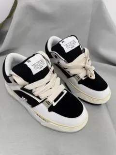 平野紫耀着用 AMIRI アミリ MAランナー 厚底スニーカー ロゴ 赤 レッド