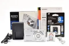 ■ほぼ新品■ソニー SONY Cyber-shot DSC-W610 シルバーのサムネイル