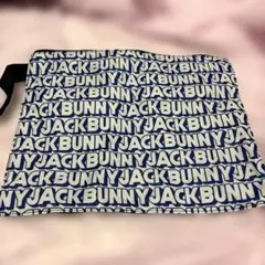 JACK BUNNY ゴルフポーチ メッシュ ネイビー