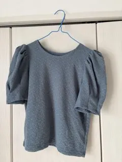 cocodeal トップス　半袖　ブルー