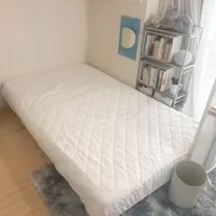 無印良品 脚付マットレス ポケットコイル セミダブル