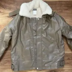 レザージャケット　革　ファー　ANAP