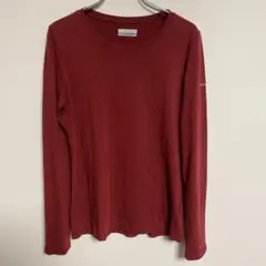 Columbia コロンビア 赤 長袖Tシャツ Sのサムネイル