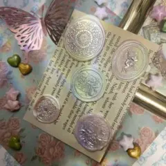 シーリングスタンプ 5点セット ラッピング等　一点もの♪