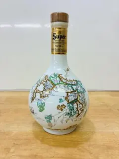 未開栓 ニッカウイスキー スーパーニッカ 中国地方古地図ボトル 600ml