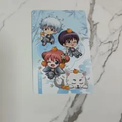 銀魂 萩市 銀魂暦 特典 イラストカード 万事屋 坂田銀時 志村新八 神楽